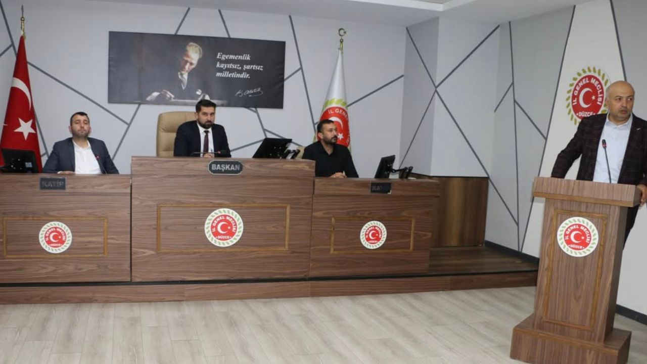 İL GENEL MECLİSİ HAZİRAN AYI 3. BİRLEŞİM TOPLANTISI GERÇEKLEŞTİ