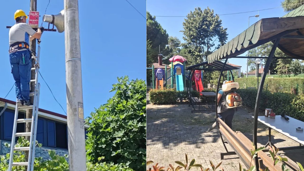 Beyköy’de Hizmet Atağı Ses Sistemlerinden Çocuk Parkına, Yeşil Alanlardan Temizliğe Kapsamlı Çalışmalar Sürüyor