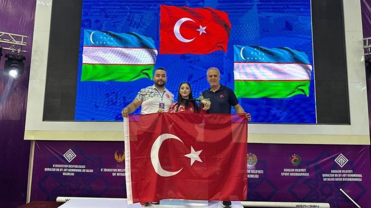 Düzce’nin Gururu Şevval İnce Asya Şampiyonu Oldu