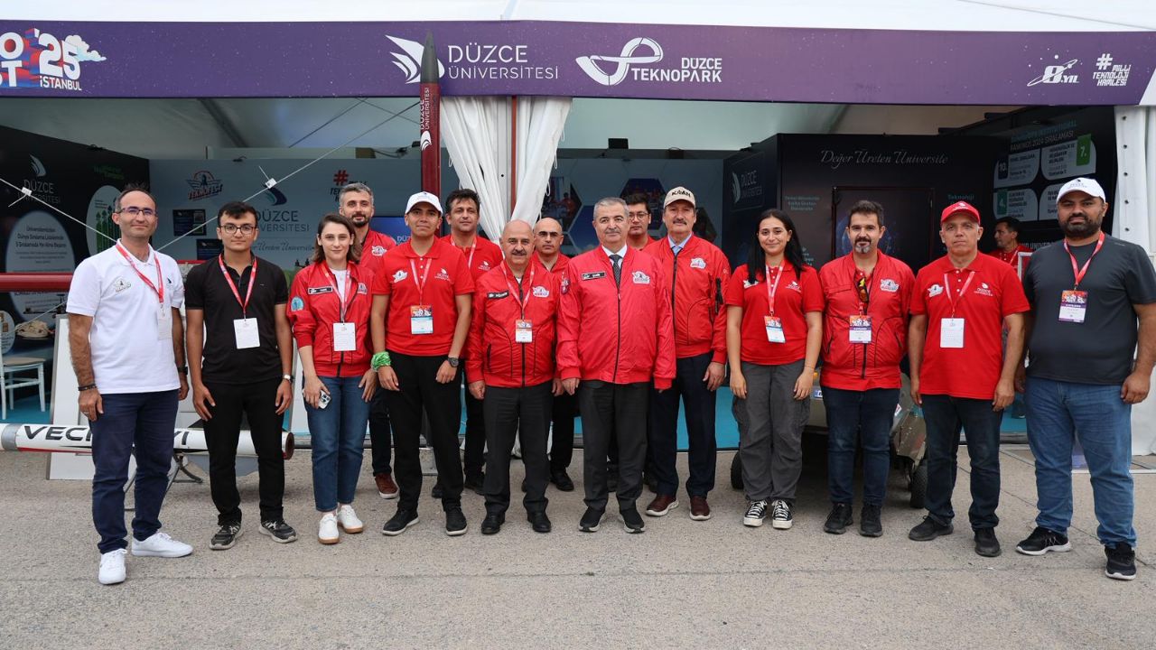 Düzce Üniversitesi’nden TEKNOFEST 2025’te Güçlü İmza