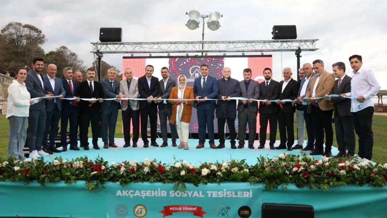 Akçaşehir Sosyal Tesisleri Törenle Hizmete Açıldı