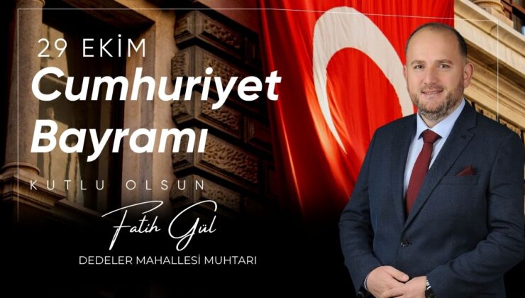 FATİH GÜL 29 EKİM REKLAM ÇALIŞMASI