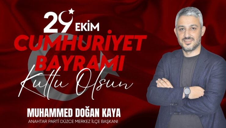 MUHAMMED DOĞAN KAYA 29 EKİM REKLAM ÇALIŞMASI