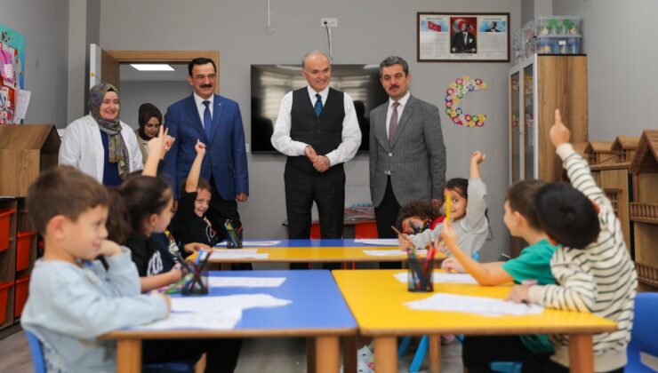 Başkan Özlü’den Müftülük ve Kur’an Kursu Ziyareti