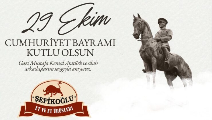 ŞEFİKOĞLU KASAP 29 EKİM REKLAM ÇALIŞMASI