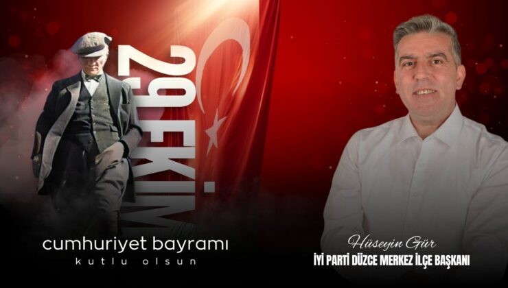 HÜSEYİN  GÜR 29 EKİM REKLAM ÇALIŞMASI