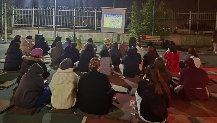 Mahpeyker Sultan Yurdu’nda Gençlerle Keyifli Film Gecesi