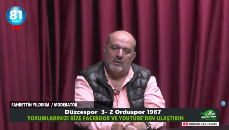 Fahrettin Yıldırım ”Düzcespor’un Başarısı Her Şeye Değer”