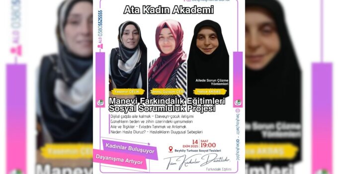 Beyköy’de Manevi Farkındalık Eğitimleri Başlıyor