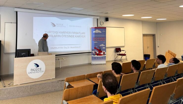 ”Kariyerin Sınırları Yok Yurt Dışında Kariyer Fırsatları” Programı Gerçekleştirildi
