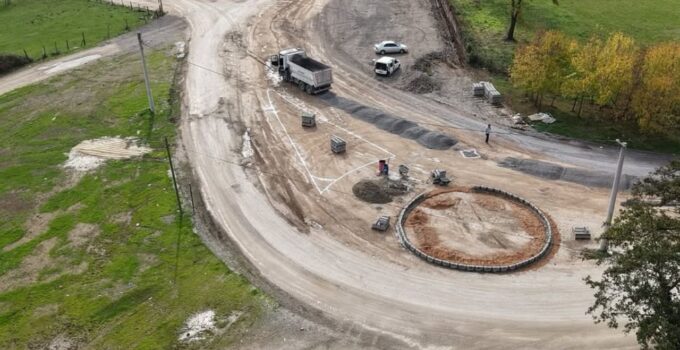 Kültür Park Yolu Kavşağı Düzenleniyor; Gölyaka’da Daha Güvenli Ulaşım İçin Çalışmalar Sürüyor