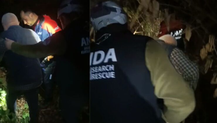 Düzce’de Ormanda Kaybolan Yaşlı Adam Kurtarıldı