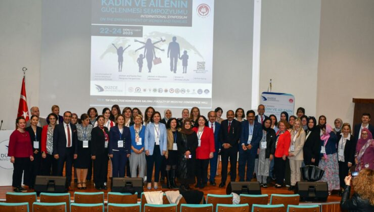 Düzce Üniversitesi’nde ”Uluslararası Kadın ve Ailenin Güçlenmesi” Sempozyumu Başladı