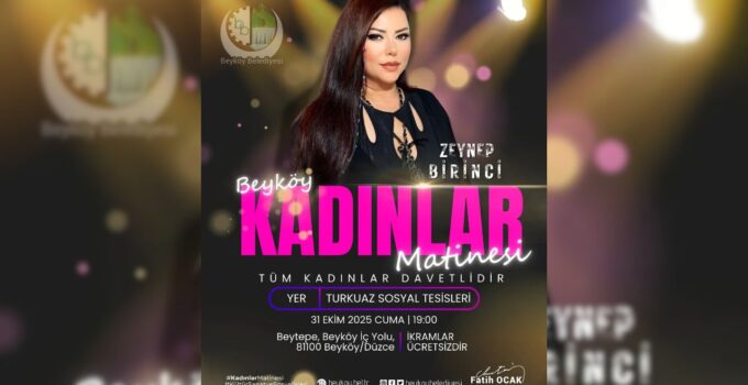 Zeynep Birinci, Beyköy Kadınlarıyla Bir Araya Geliyor