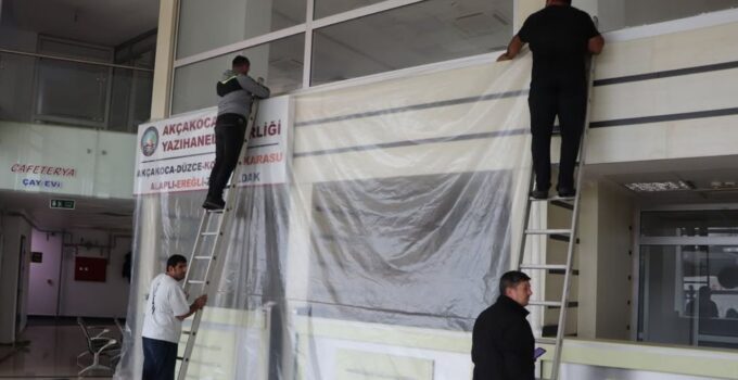 Akçakoca Otobüs Terminalinde Kapsamlı Temizlik Çalışması