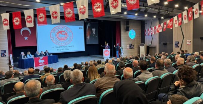 Demokrat Parti Düzce 10. Olağan İl Kongresi Gerçekleştirildi