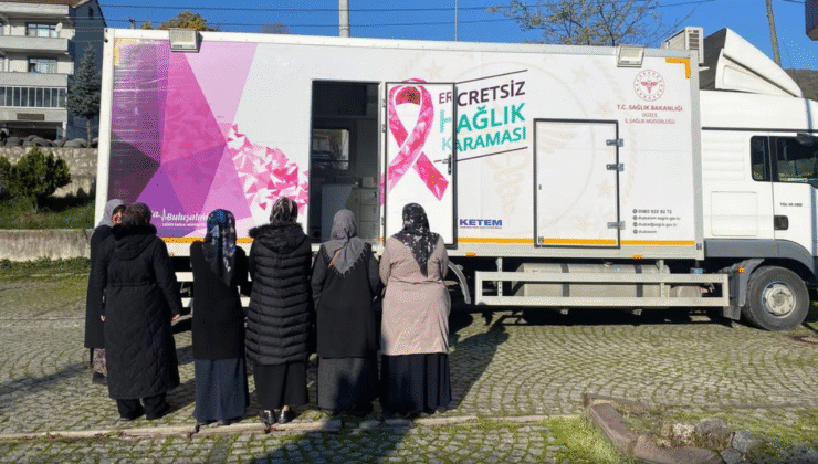 Yığılca’da Mobil Kanser Tarama Tırı Hizmete Başladı