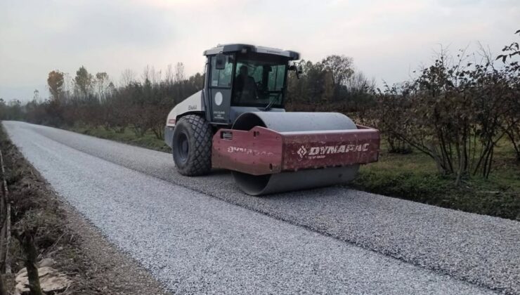 Çilimli’de Köy Yolları Yenileniyor Pırpır ve Tepeköy Arası Asfaltlandı
