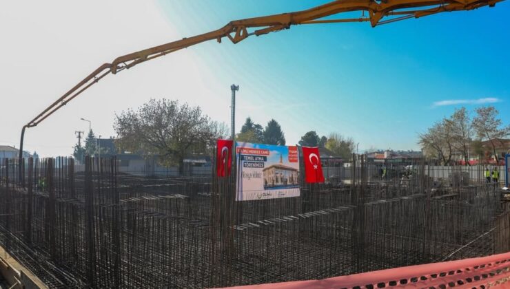 Çilimli Merkez Camii’nin Temeli Dualarla Atıldı