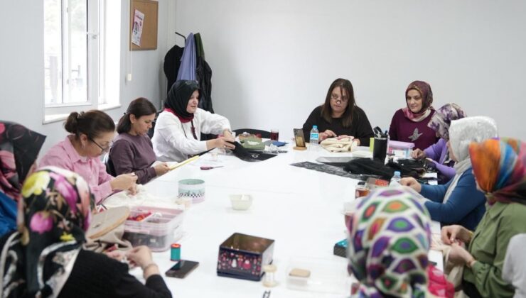 BELMEK’te Geleneksel Sanatlar ve Meslek Kurslarına Yoğun İlgi