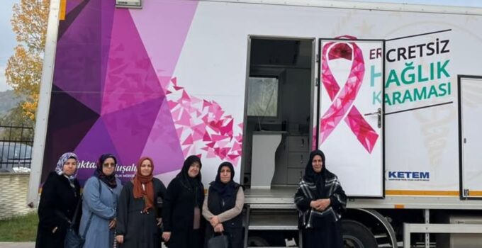 Çilimli’de Mobil Kanser Tarama Tırı Hizmete Başladı