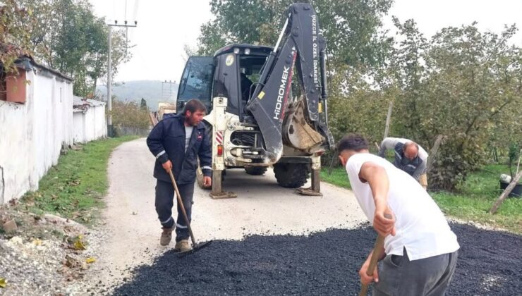 Gümüşova Kıyıköy’de Yol Konforu Artıyor