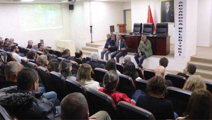 Akçakoca’da Belediyenin Yol Haritası Personelle Paylaşıldı