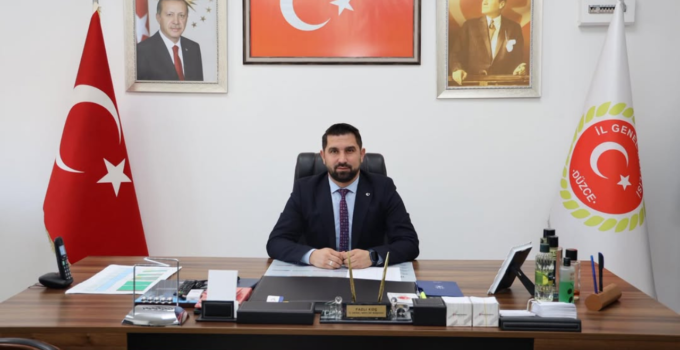 İl Genel Meclis Başkanı Fazlı Koç’tan Düzce’nin İl Oluşunun 26. Yıl Dönümü Mesajı