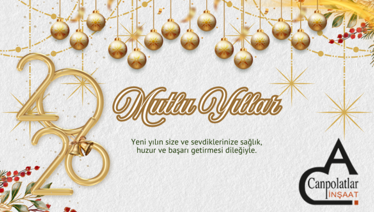 CANPOLAT İNŞAAT YILBAŞI REKLAM MESAJI