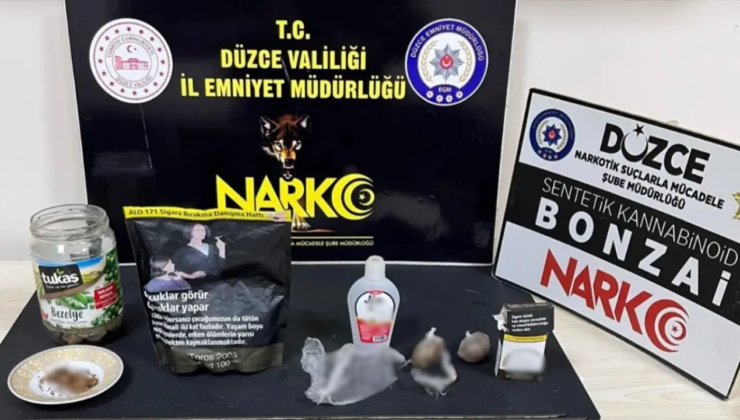 Düzce’de 35 Gram Sentetik Uyuşturucu Ele Geçirildi: 1 Tutuklama