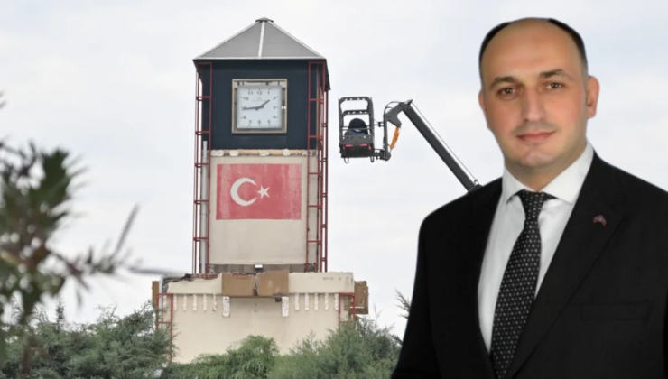 Beyköy’de Kent Estetiği İçin Çalışmalar Sürüyor: Merkez Camii ve Saat Kulesinde Yenileme Başladı