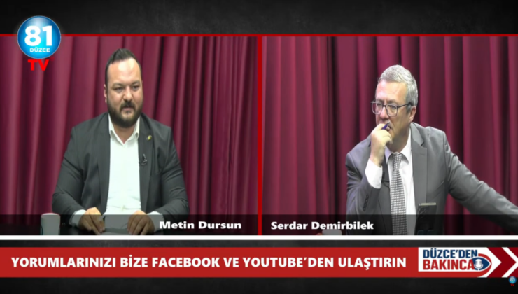 CHP Merkez İlçe Başkanı Metin Dursun: ‘Düzce’de Tasarruf Görmüyoruz’