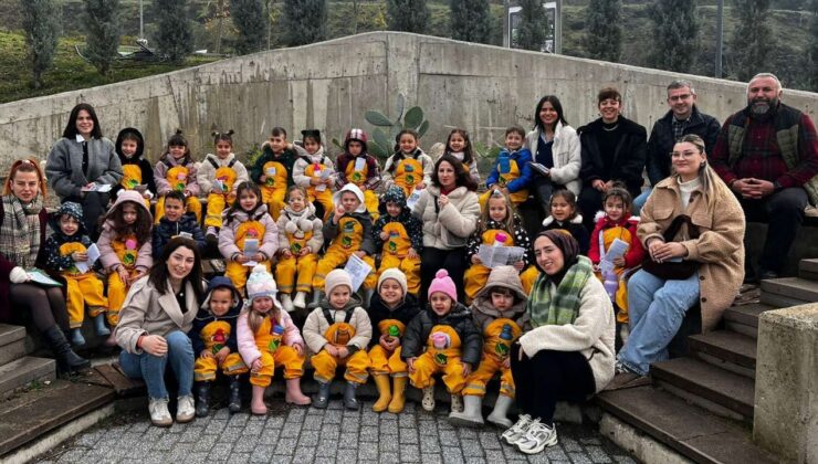 Süs ve Tıbbi Bitkiler Botanik Bahçesi Minik Ziyaretçilerini Ağırladı