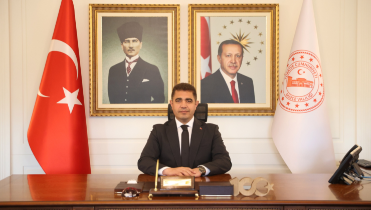 Vali Aslan’dan 26. Yıl Dönümü Vurgusu: “Birlik İçinde Daha Güçlü Düzce”