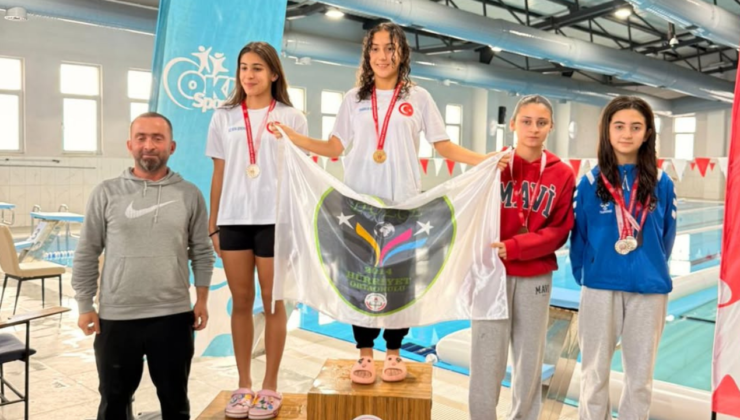 Yıldız Yüzücüler Çilimli’de Rekor Mücadelesi Verdi