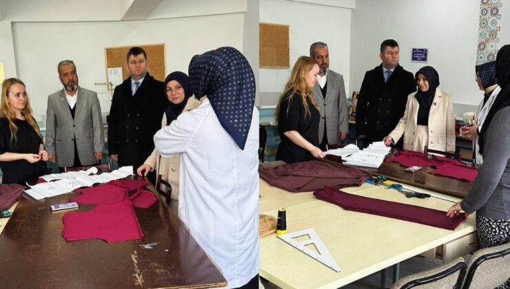 Düzce İl Millî Eğitim Müdürü, Çilimli’de Kurs ve Eğitim Faaliyetlerini Yerinde İnceledi