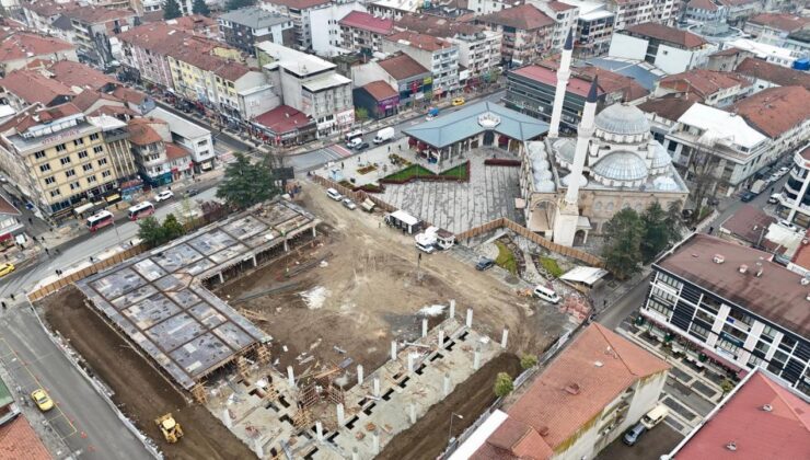 Başkan Dr. Faruk Özlü’nün Projesi Yükseliyor: Cedidiye’de Çarşı Şekilleniyor