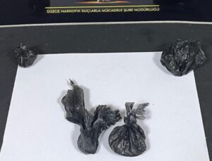 Düzce’de Uyuşturucu Operasyonu:1 Kişi Tutuklandı