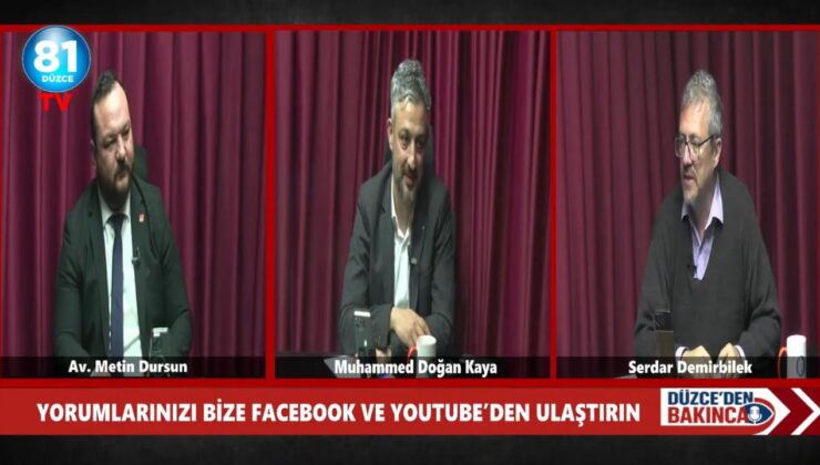 Düzce’den Bakınca’da Siyaset ve Gündem Değerlendirildi
