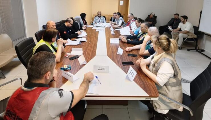 Düzce’de ADH’de Afet Tatbikatı: Senaryolar Masaya Yatırıldı