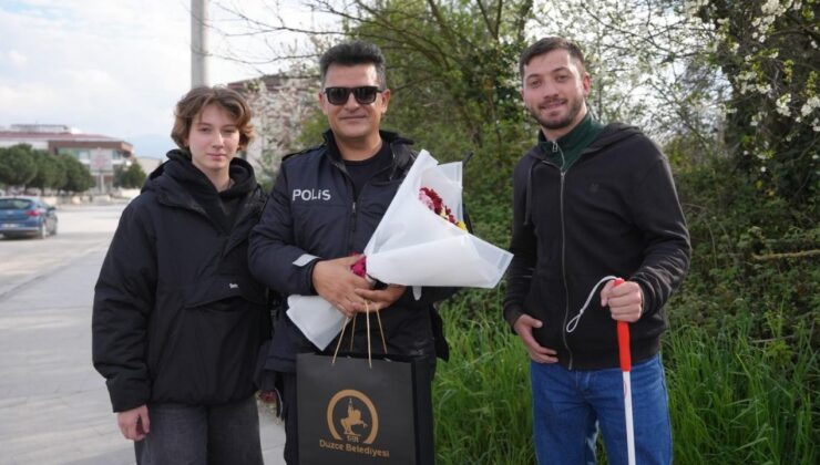 Düzce’de Polis Haftası’na Duygusal Dokunuş: Polislerin Şefkati Gündem Oldu